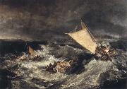 J.M.W. Turner The Shipwreck oil painting on canvas